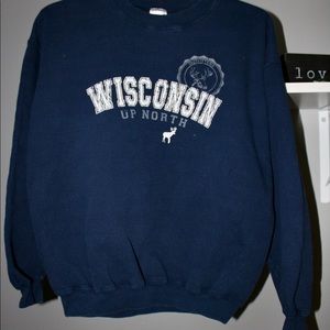 Vintage Wisconsin crewneck